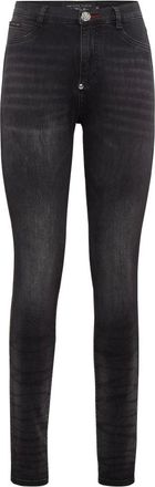 Philipp Plein Dames, Jeans, Grijs, Maat: W24 Denim