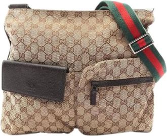 Gucci Pre-owned Borsa a Spalla GG Canvas - - Pre-owned - Donna - Multicolore - ONE SIZE