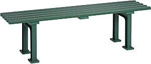 Blome Blome - Banco Sin Respaldo Con 5 Listones Longitud 1500 Mm Verde