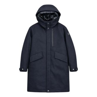 Duno Uomo, Cappotti, Blu, M, new