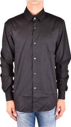 Costume National Overhemd - Heren - Casual Overhemden - Zwart - S - Overhemden