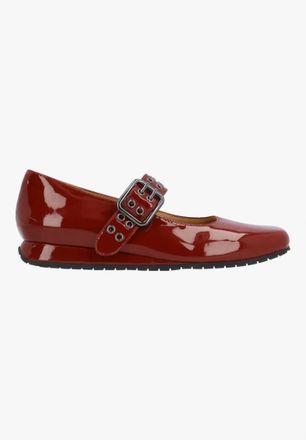 L'Amour Des Pieds Womens Tanzy Flat Shoes In Cranberry