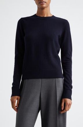 Vince Classic Crewneck Cashmere Sweater in Coastal Blue at Nordstrom Rack, Size Large