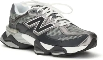 New Balance Unisex Sneakers Abzorb Pod 9060 Magnet Faded Black Upper Fabric Trainers