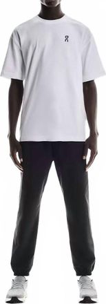 On Club T Graphic Shirt In White Blue