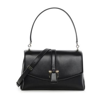 Ferragamo Handbags, female, Black, Size: ONE SIZE Handbags