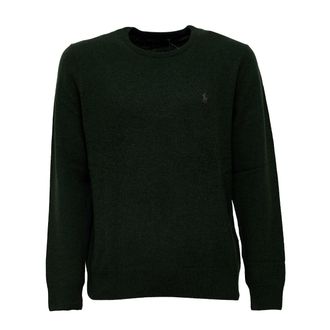 Polo Ralph Lauren Merino Wool Embroidered Pony Crewneck Sweater