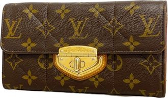 Louis Vuitton Brown Long Wallet (Bi-Fold) (Pre-Owned)