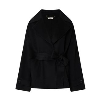 Liu Jo Coats - female - Liu Jo - Belted Coats - Black - M - Coats