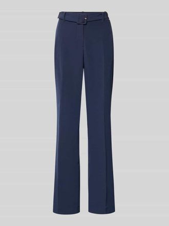 Guess Hose mit G&uuml;rtel Modell LEILA in Marine, Gr&ouml;&szlig;e XL