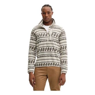 Columbia Sweater Weather Printed Half Zip II - Sport - Hombre - Blanco - 2XL