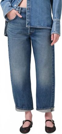 Citizens Of Humanity Dahlia Bow Leg Baby Doll Jeans In Brielle