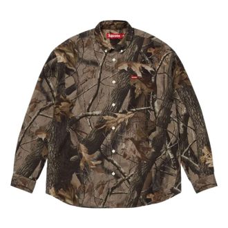 SUPREME SS26 Small Box Shirt Realtree Hardwoods Camo SUP-SS26-030-REALTREEHRDWODSCAMO