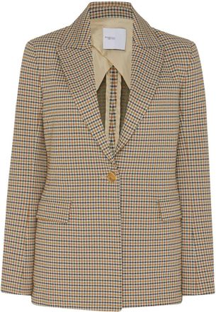 Rosetta Getty Blazer a quadri - Toni neutri