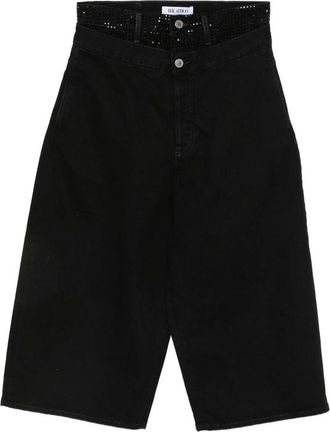 The Attico Wide-leg Cropped Jeans