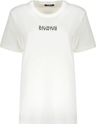 Balmain Mujer, Camisetas, Blanco, Talla: XS