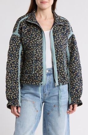 Blank NYC Cropped Quilted Jacket in Twilight Zone at Nordstrom Rack, Size Large