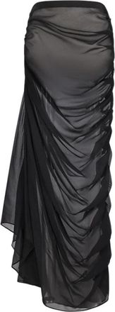 Giuseppe Di Morabito Maxi Rok - Dames - Maxi Rokken - Zwart - XS - Rokken