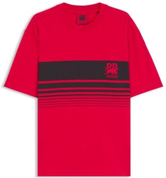 HUGO BOSS x RB cotton T-shirt with bull motif