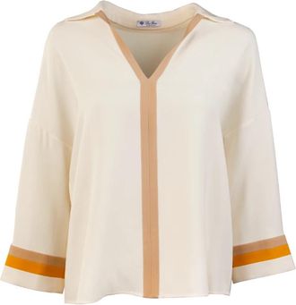 Loro Piana Blouse - Dames - Blouses - Beige - S - Overhemden