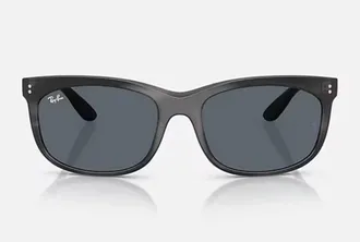 Ray-Ban Balorette Blue Rectangular Unisex Sunglasses RB2389 1404R5 57