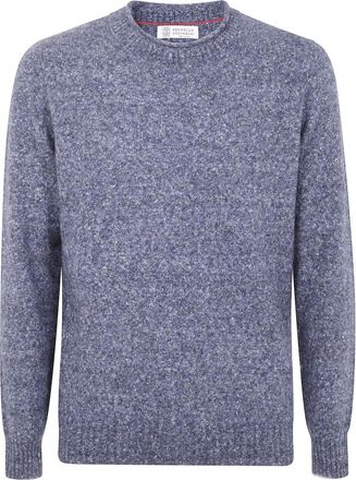 Brunello Cucinelli Heren, Truien, Blauw, Maat: XL