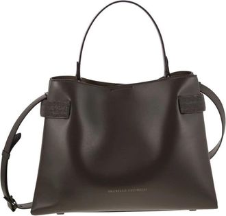 Brunello Cucinelli Handbags - Dames - Shoppers - Bruin - ONE Size - Tassen