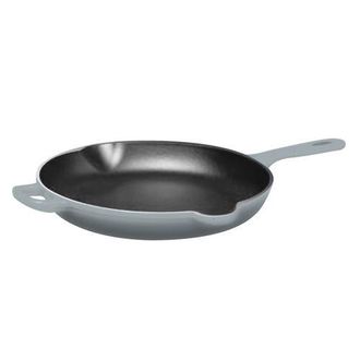 Chantal 10 inch Round Cast Iron Skillet in Fade Gray at Nordstrom