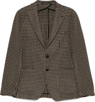 Tagliatore Houndstooth Blazer