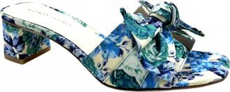 Koko + Palenki Womens Sidney Sandals In Blue Flower