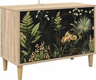 vidaXL Mueble De Tv Rhenen 69 X 33 X 50 Cm Sonoma Madera De Ingenier&iacute;a Vidaxl