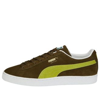 Puma Suede Classic 21 Deep Olive Tart Apple 374915-58