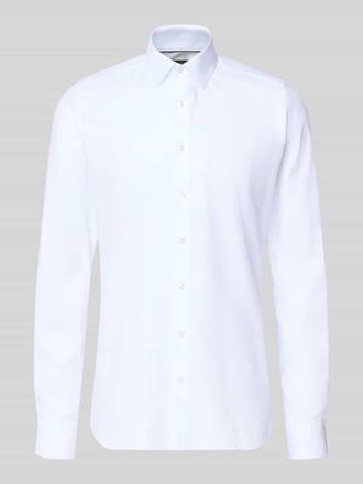Olymp Level 5 Slim Fit Businesshemd aus Twillgewebe mit extra langem Arm in Weiss, Gr&ouml;&szlig;e 38L