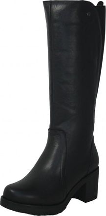 Giorda 40292 - Dona Canya High Pell Black Amb Heel Side Zip Boot, brown, 8.5 UK