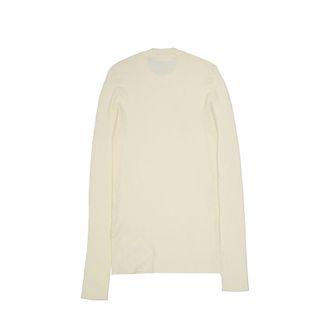 Jil Sander Womens White Cotton Sweatshirt Clothing