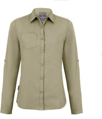 Craghoppers Dames/dames Expert Kiwi Shirt met lange mouwen (Kiezelsteentjes)