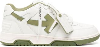 Off-white Out Of Office OOO leather sneakers - men - Fabric/Rubber/Calf Leather/Fabric - 43