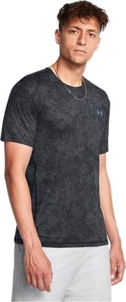 Under Armour Mens Vanish Elite Vent Prtd Ss Gym Top Black L