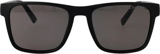Tommy Hilfiger Stijlvolle zonnebril TH 2144/S - Heren - Zonnebrillen - Zwart - 55 MM - Accessoires
