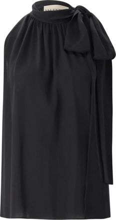 Valentino Blouses, female, Black, Size: 2XS Blouses