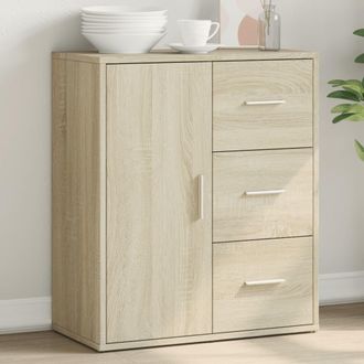 vidaXL Vidaxl - Aparador De Madera De Ingenier&iacute;a Roble Sonoma 60x31x70 Cm
