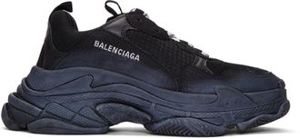 Balenciaga Black Triple S Sneakers