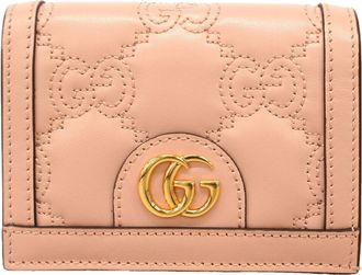 Gucci Pink Leather Wallet (Bi-Fold) (Pre-Owned)