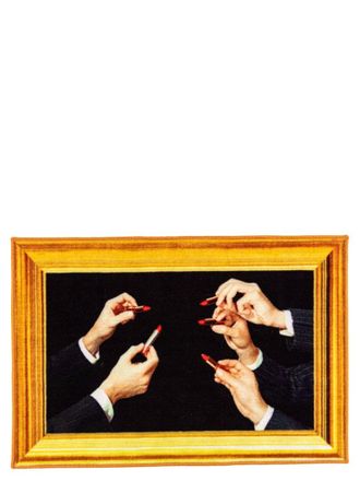 Seletti Seletti X Toiletpaper Lipstick Bath Mat