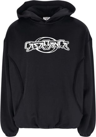 Casablanca Classic Black Sweater With Round Neckline And Timeless Fit