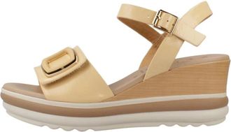 Repo Wedges - Dames - Sleehakken - Bruin - 38 EU - Schoenen