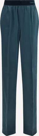Tom Ford Pantaloni in raso di seta stretch Woman L