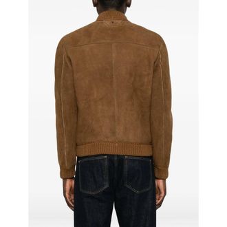 Salvatore Santoro Suede Leather Jacket - Brown