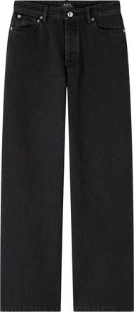 A.P.C. Elisabeth Denim Jeans - Dames - Regular Fit Jeans - Zwart - W28 - Denim - Jeans