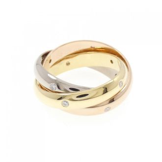 Cartier Yellow Gold (18K) Pink Gold (18K) White Gold (18K) Band Ring (Pre-Owned)
